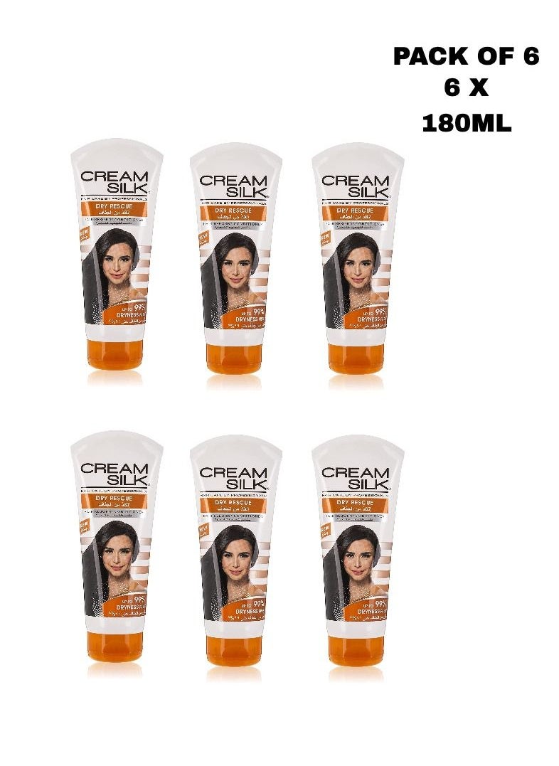 Cream Silk Dry Rescue 180ml Pack of 6