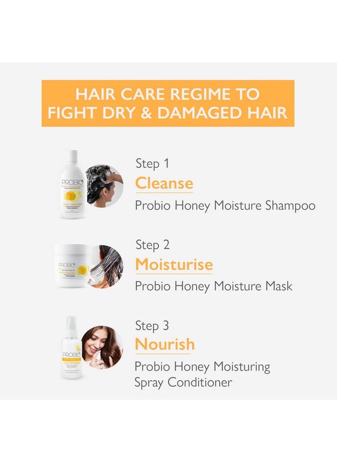 Professional Probio Honey Moisture Duo All Hair Type (250Ml, 200G),1 Count