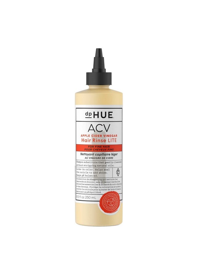 Apple Cider Vinegar Hair Rinse Lite, 8.5 Oz - Shampoo Alternative, Scalp Cleanser - Won'T Weigh Down Fine Hair - Removes Buildup, Protects Natural Oils