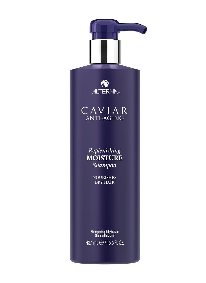 CAVIAR Anti-Aging Replenishing Moisture Shampoo | For Dry, Brittle Hair | Protects, Restores & Hydrates | Sulfate Free
