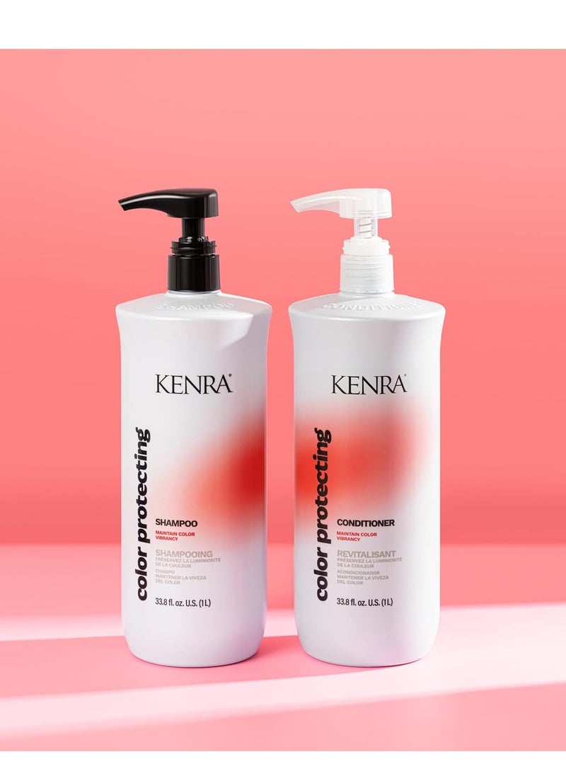 Kenra Color Protecting Shampoo | Color Safe | Maintain Over 95% Color Vibrancy Through 40 Washes | Enhances Shine | pH-balancing System | Color Maintenance | All Hair Types