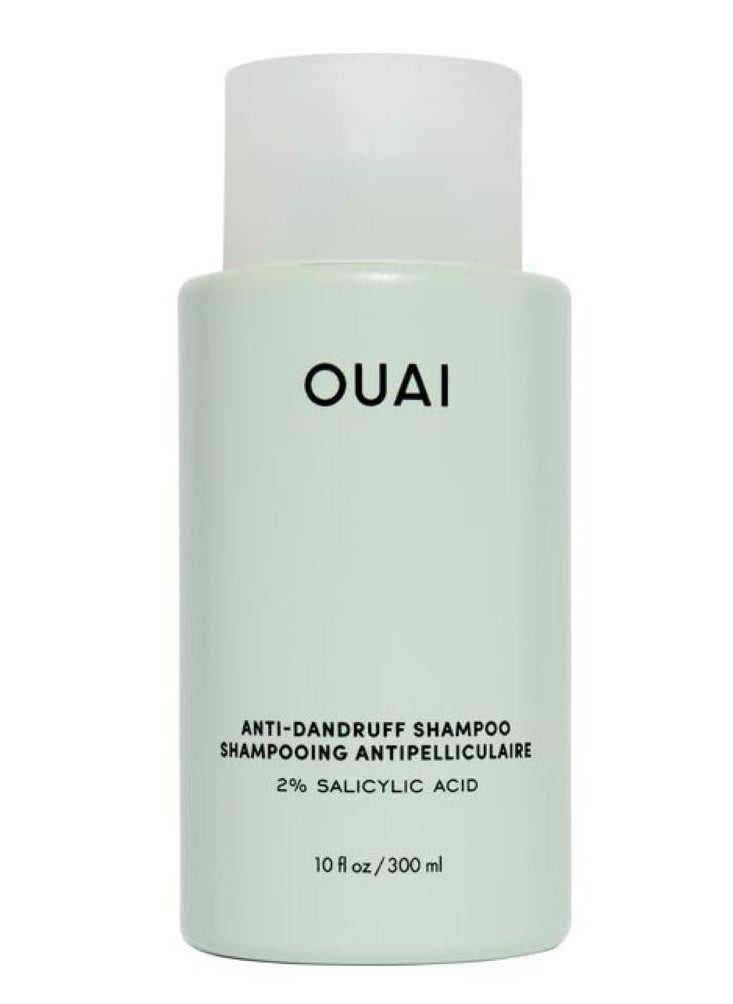 OUAI Anti Dandruff Shampoo - Soothing Salicylic Acid Shampoo for Flaky, Dry and Itchy Scalp - Reduces Itching, Redness and Irritation - Sulfate Free Scalp Care (10 Fl Oz)