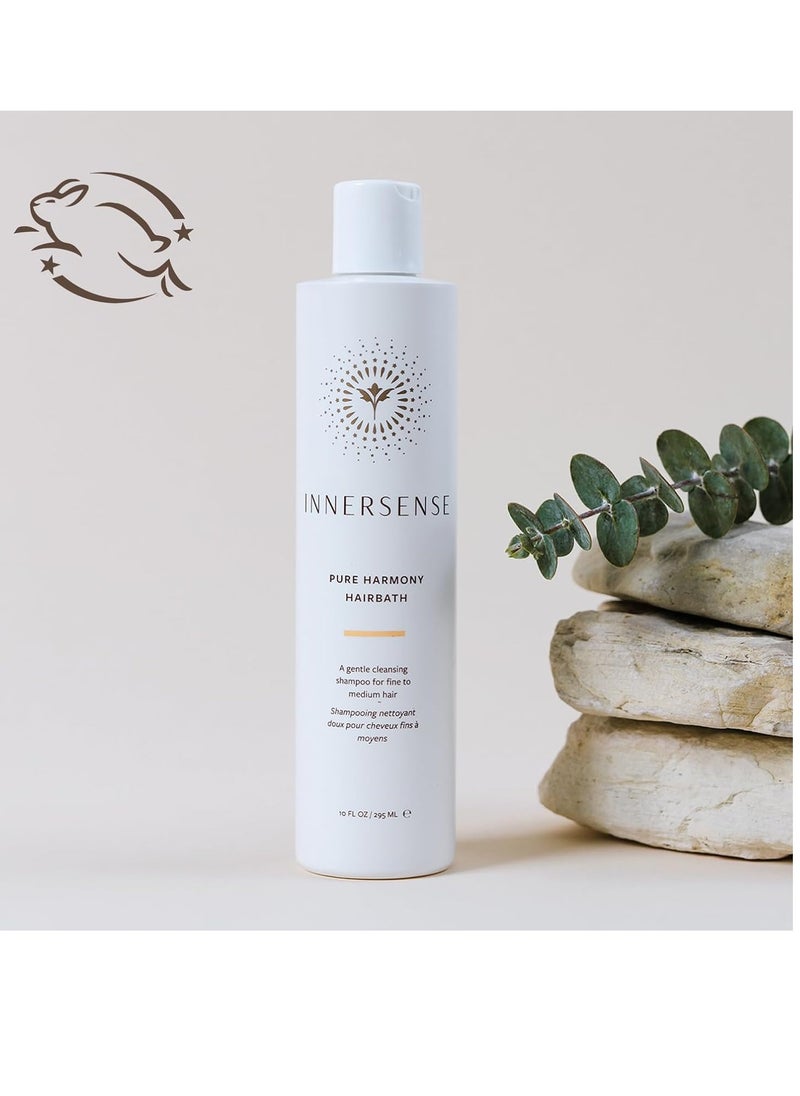 INNERSENSE Organic Beauty - Natural Pure Harmony Hairbath Shampoo | Non-Toxic, Cruelty-Free, Clean Haircare (10oz)