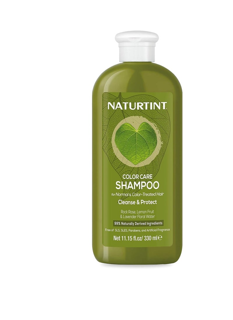 Naturtint Color Care Shampoo for Color-Treated, Dry, or Normal Hair, Formulated to Retain Vibrancy without Parabens, Sodium Lauryl Sulfate or Sodium Laureth Sulfate