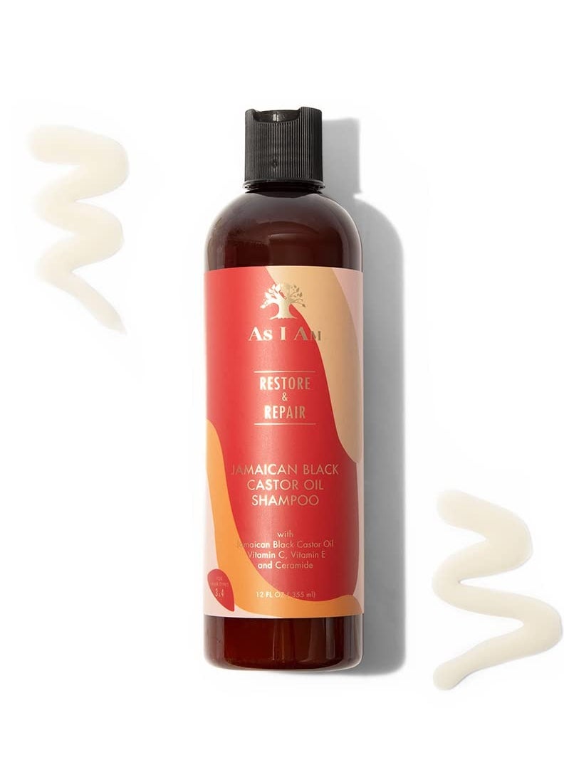 As I Am Jamaican Black Castor Oil Shampoo, 355ml