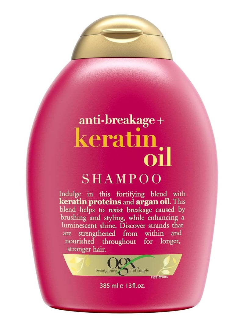 OGX Organix Anti-Breakage Keratin Oil Shampoo, 385ml