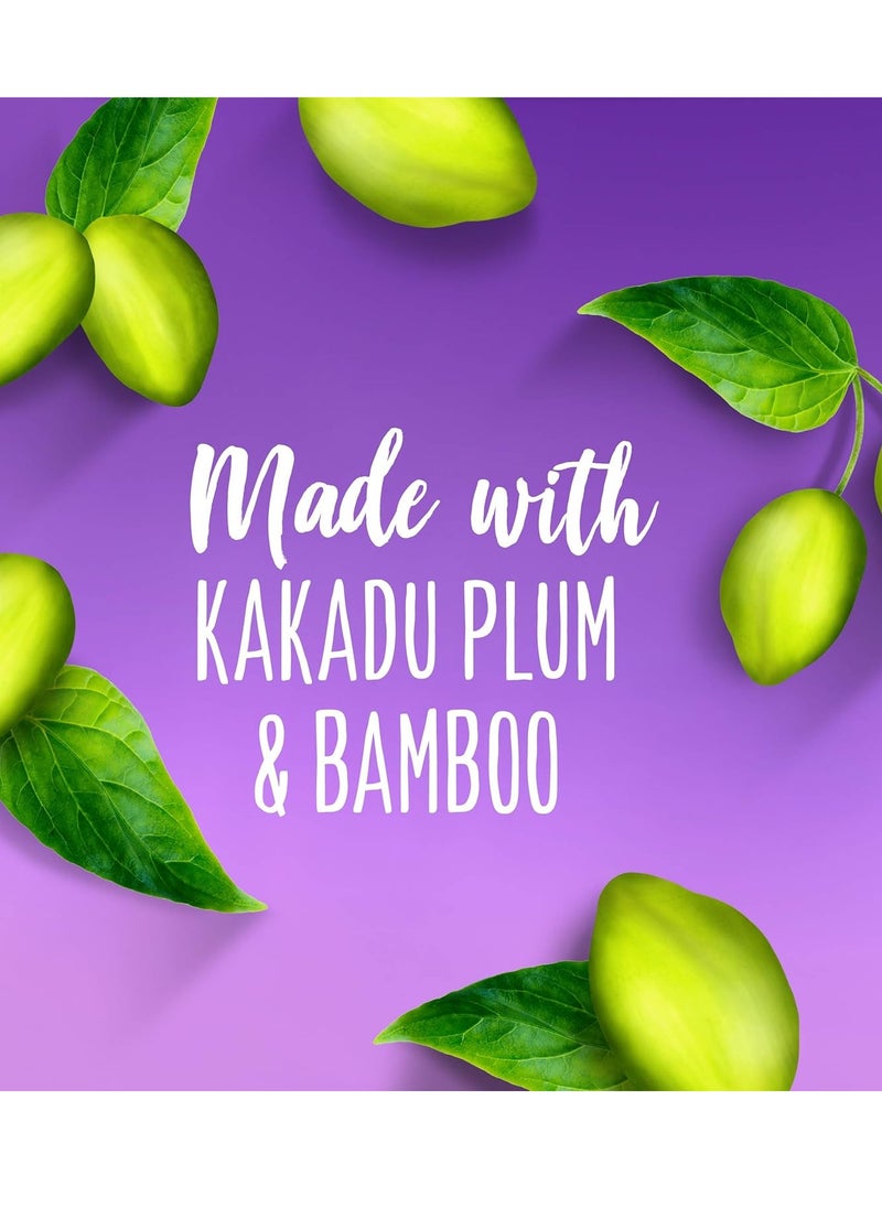 Aussie For Fine Hair Paraben-free Miracle Volume Shampoo With Plum & Bamboo, (Pack of 4)