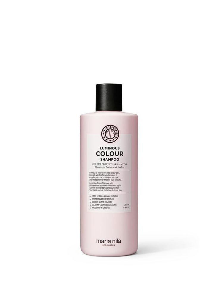 Maria Nila Luminous Colour, Reduces Colour Loss from Washing, Pomegranate Counteracts Dehydration, 100% Vegan & Sulfate/Paraben free