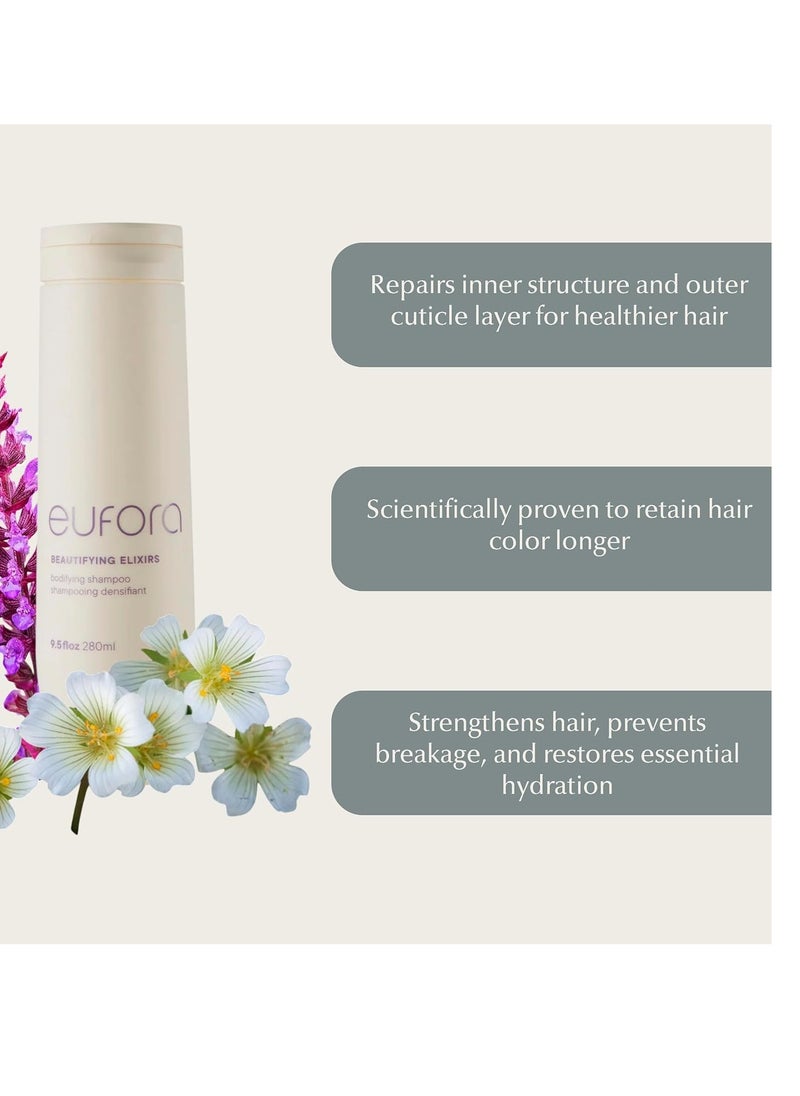 Eufora Beautifying Elixirs Bodifying Shampoo 9.5 Oz