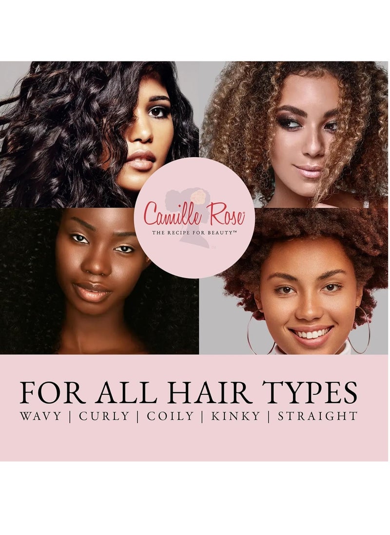 Camille Rose Almond Jai Twisting Hair Styling Butter, with Aloe and Honey, to Soften Smooth and Moisturize, for All Hair Types, 8 oz