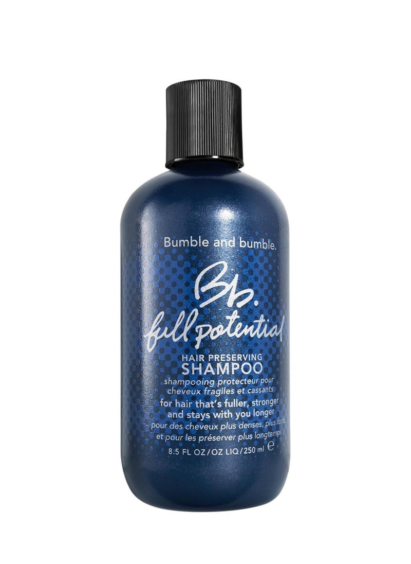 Bumble and bumble. Full Potential Hair Preserving Shampoo | Strengthening + Prevents Breakage | For Fuller, Stronger Hair, 8.5 Fl Oz