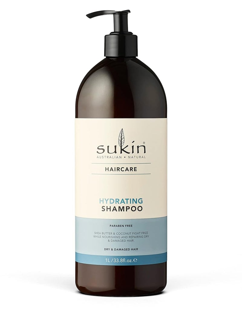 Sukin Haircare Hydrating Shampoo, 33.82 Ounce