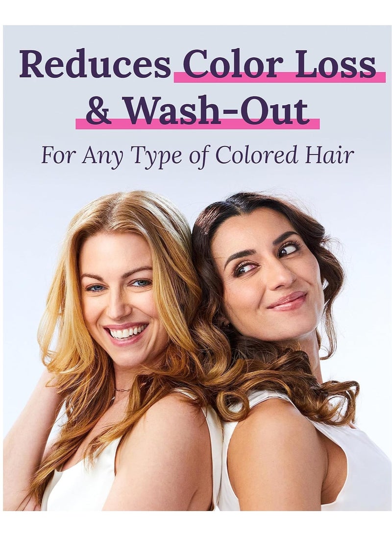 Keranique Shampoo for Color Treated Hair - Protect & Extend Color, Sulfate Free Shampoo for Colored Hair - Moisturizing Colorsafe Shampoo for Women - UV Protection, Best for Dry, Thinning, Fine Hair