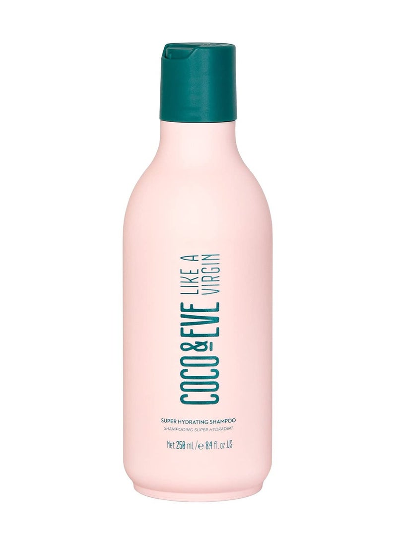 Coco & Eve Like A Virgin Super Hydrating Shampoo - Natural, Sulfate free Hair Care with Argan Oil, Coconut and Avocado Oil. For Dry Damaged, Color Treated Hair.