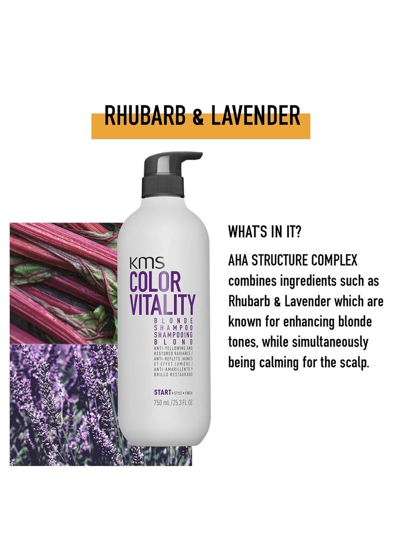 KMS COLORVITALITY Blonde Illuminating Purple Shampoo