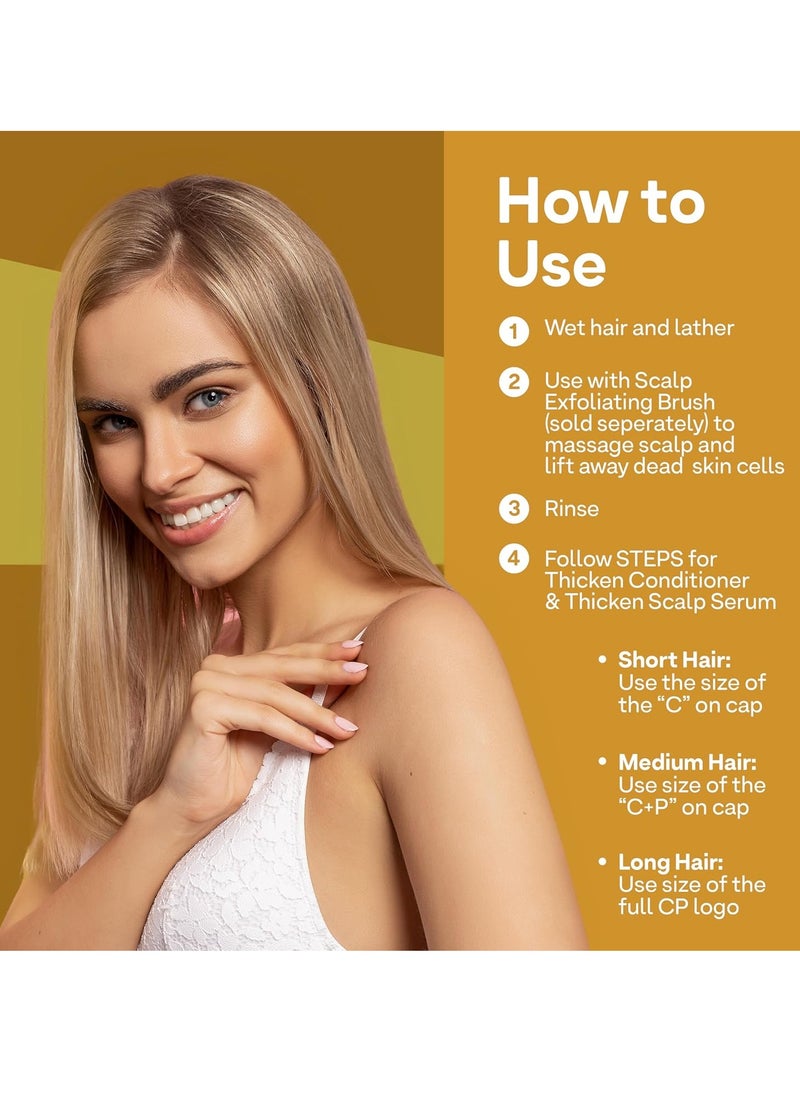 ColorProof Biorepair Thicken Shampoo for Color Treated Hair 8.5 Fl. Oz. Thickening Shampoo for Fine Hair w/Fresh Lime, Eucalyptus, Mint Leaf & Rosemary Scent