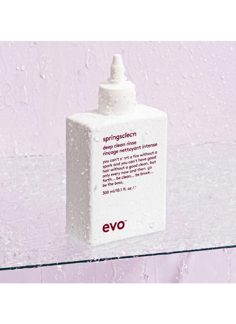 Springsclean Shampoo - Deep Cleansing & Gentle Moisturizing - For Natural Shiny Soft Curly & Wavy Hair - 300ml