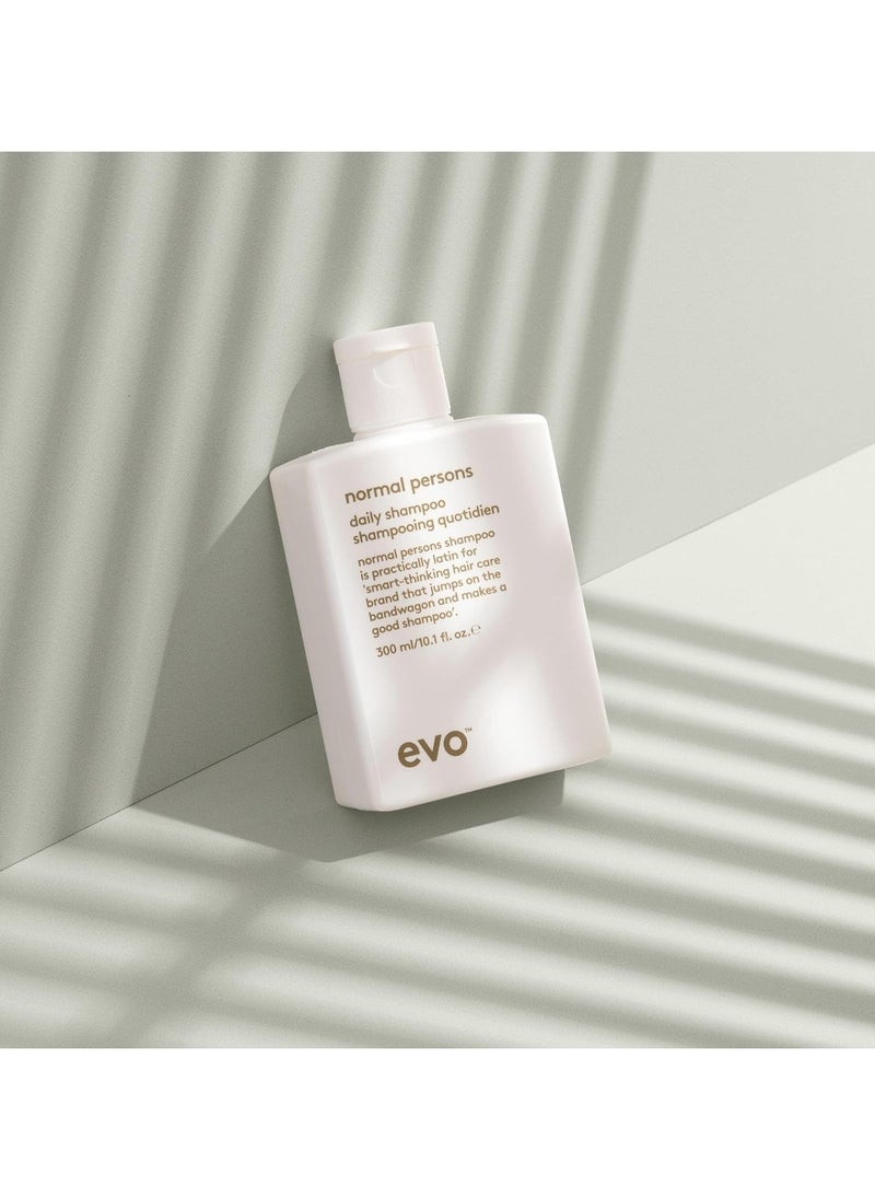 Normal Persons Daily Shampoo, Deep Cleansing Shampoo for Normal & Oily Hair, Cleansing Shampoo Removes Residues from Hair, 300 ml