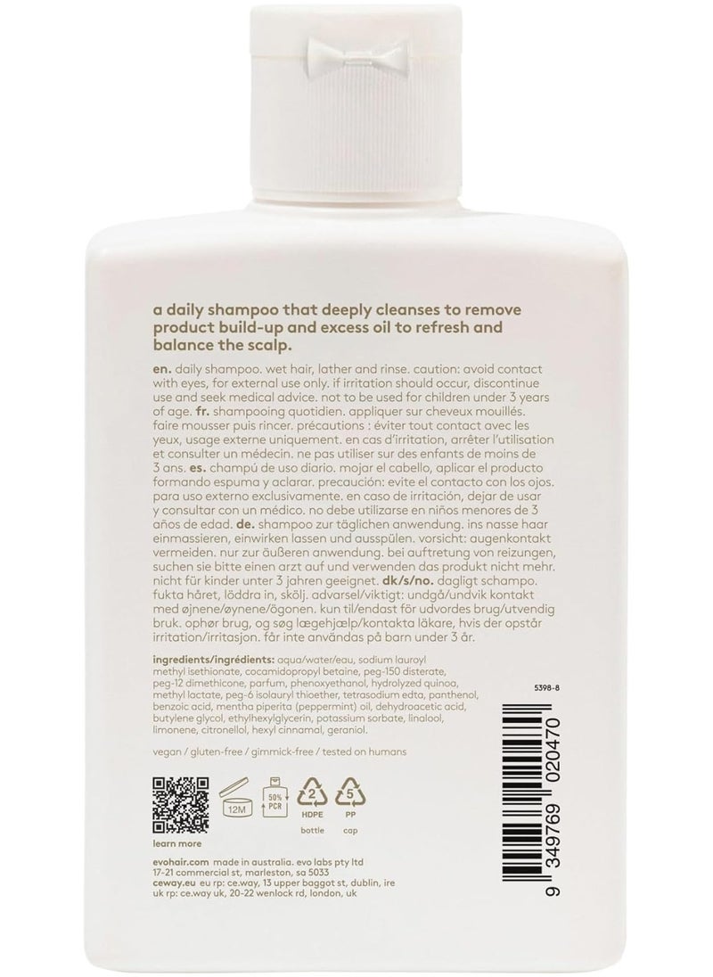 Normal Persons Daily Shampoo, Deep Cleansing Shampoo for Normal & Oily Hair, Cleansing Shampoo Removes Residues from Hair, 300 ml