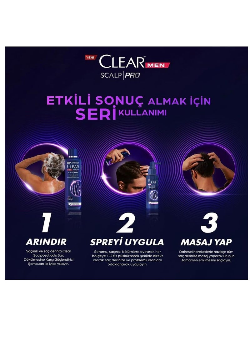 Clear Men Scalp Pro Strengthening Shampoo Against Hair Loss