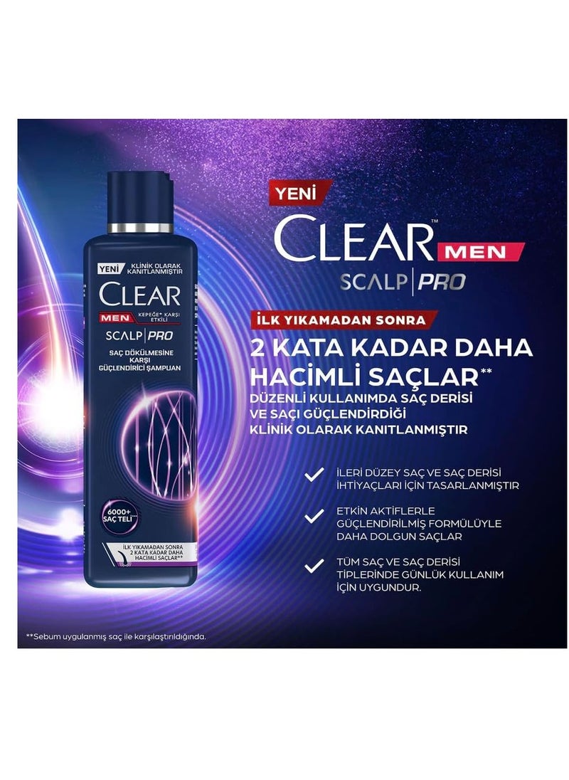 Clear Men Scalp Pro Strengthening Shampoo Against Hair Loss
