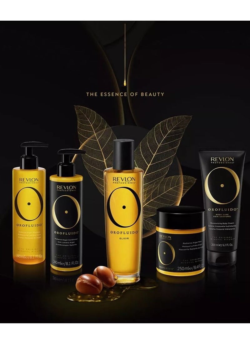 Orofluido Radiance Argan Shampoo Moisturizing Shampoo With Argan Oil  240 Ml