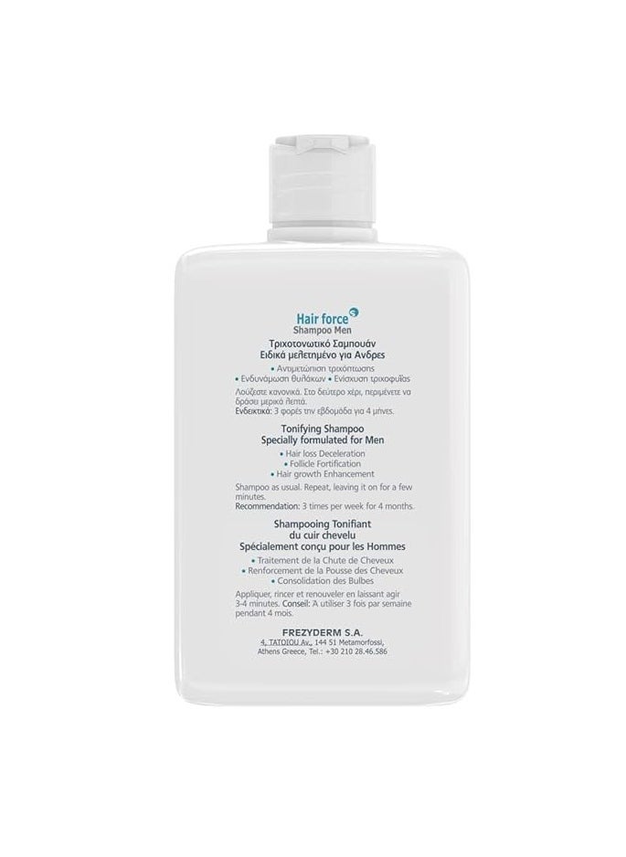 Frezyderm Hair Force Shampoo For Men, Hair Growth Enhancement - 200Ml