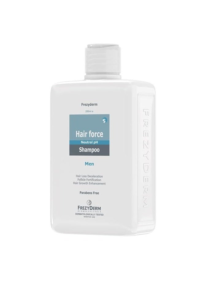 Frezyderm Hair Force Shampoo For Men, Hair Growth Enhancement - 200Ml