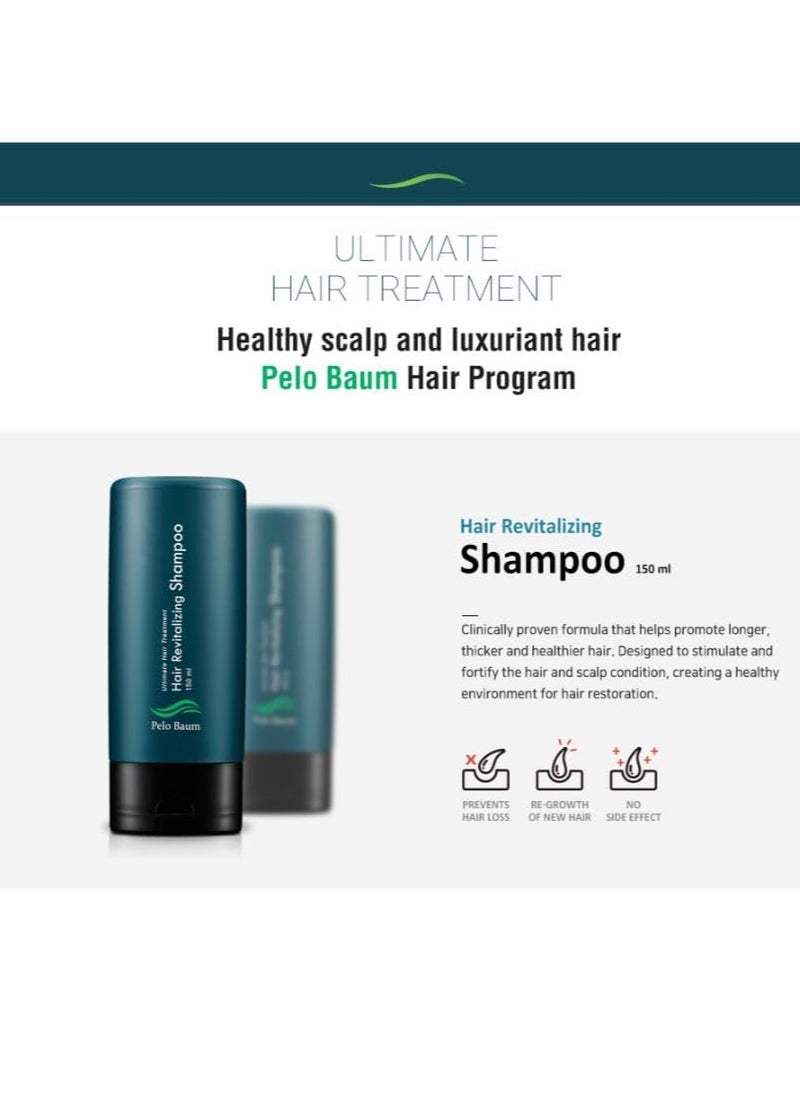 Hair Revitalizing Shampoo, Unltimate Hair Treatment, Biomimetic Peptide Complex to prevent hair loss and promote hair regrowth, Made in Korea(150ml, 5.0 fl.oz)
