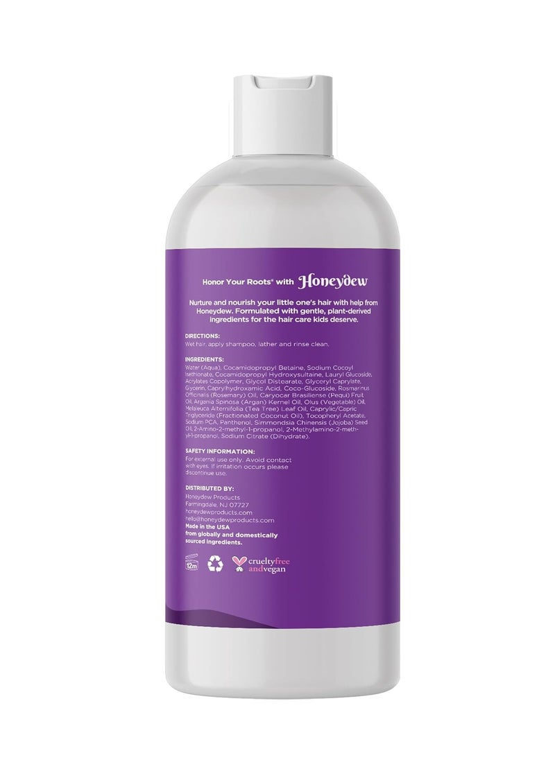 Deep Cleansing Shampoo for Kids - Paraben & Sulfate Free Kids Shampoo for Oily Hair and Scalp with Tea Tree and Rosemary Essential Oils - Gentle Nourishing Shampoo for Build Up Flakes and Dry Scalp