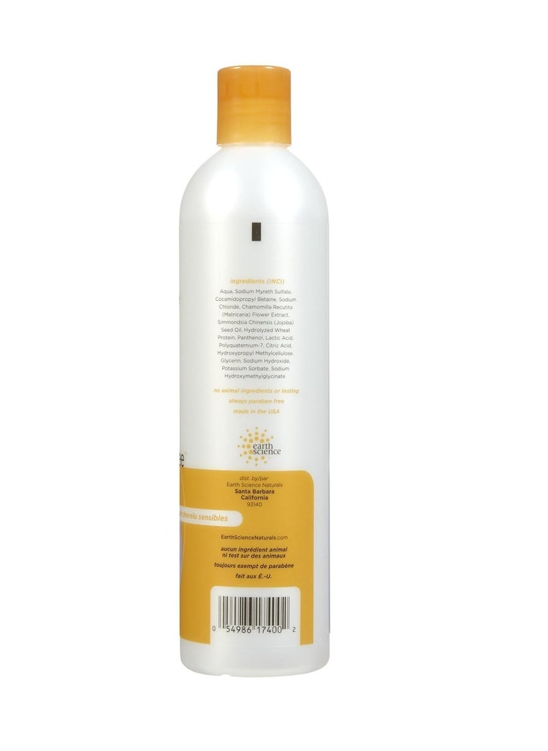 Earth Science Shampoo for Sensitive Hair & Scalp - Fragrance Free - 12 oz