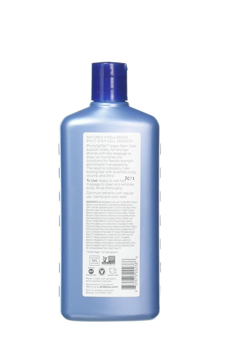 Andalou Naturals Argan Stem Cell Age Defying Shampoo, 11.5 Ounce