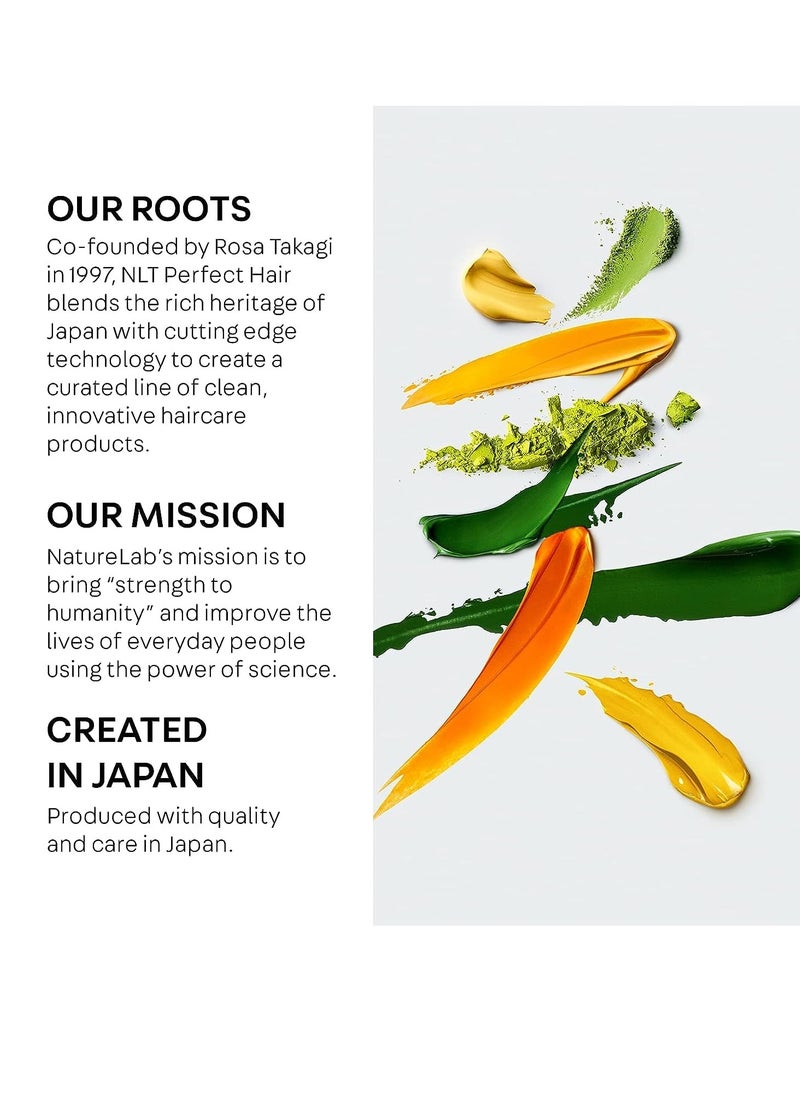 NATURELAB. TOKYO Perfect Volume Shampoo: Hair Volumizer, Build Lift, and Body to Flat, Fine, or Limp Hair I 11.5 FL OZ / 340ml (2 Pack)