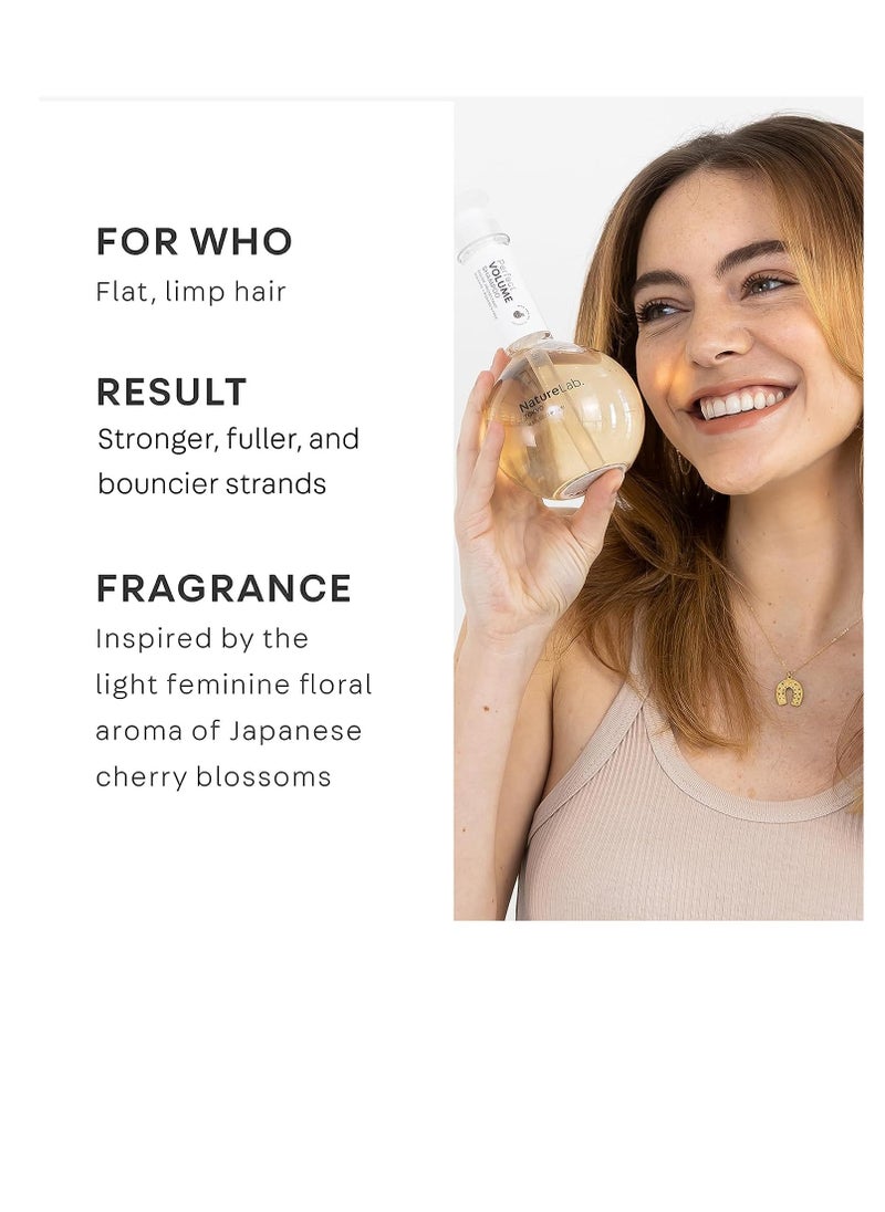 NATURELAB. TOKYO Perfect Volume Shampoo: Hair Volumizer, Build Lift, and Body to Flat, Fine, or Limp Hair I 11.5 FL OZ / 340ml (2 Pack)