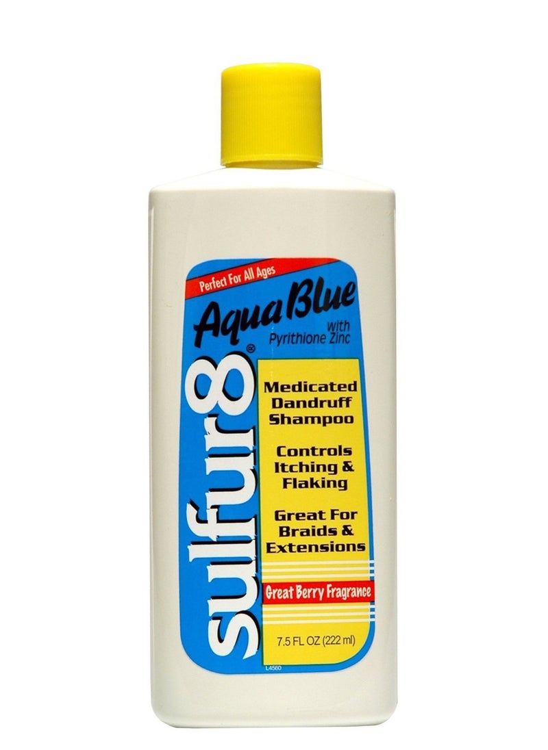 Sulfur 8 Aqua Blue Medicated Dandruff Shampoo