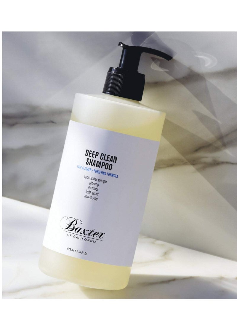 Baxter of California Deep Clean Shampoo, 16 Fl Oz