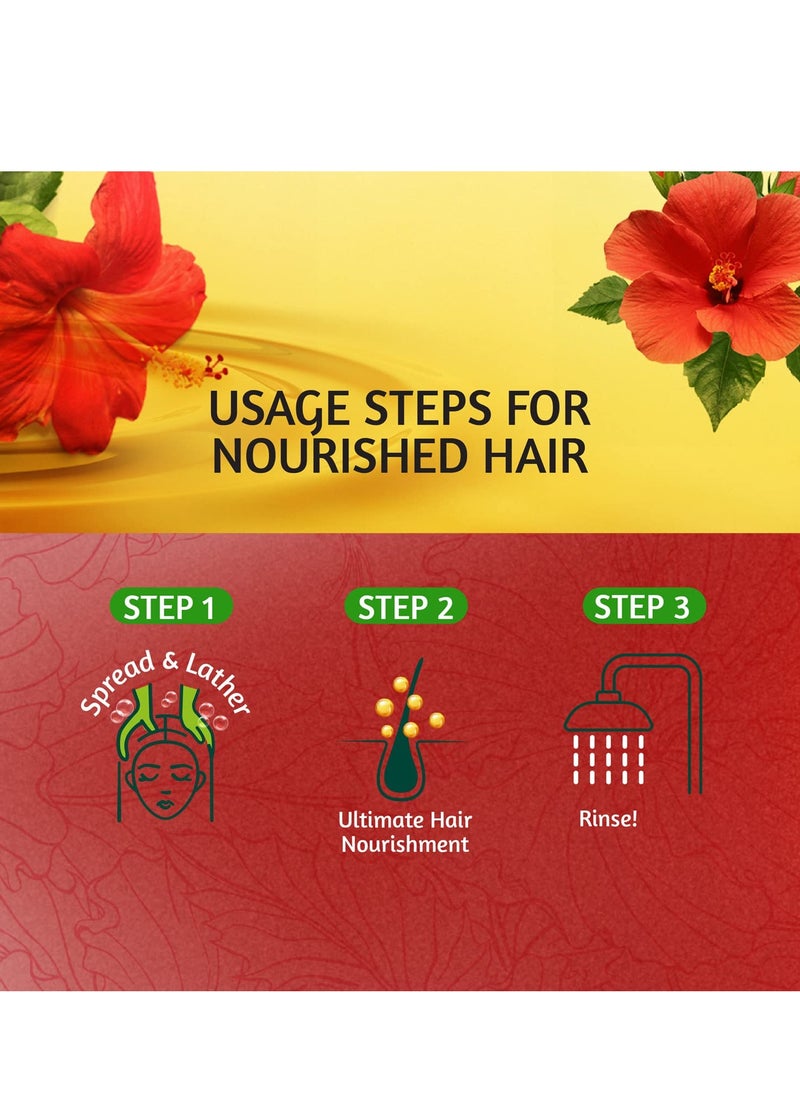 Vatika Naturals Oil Shampoo - Strengthen, Nourish, & Repeat for Luxuriously Revitalized Hair - Phthalate-Mineral Oil free - Hibiscus Extracts 425ML