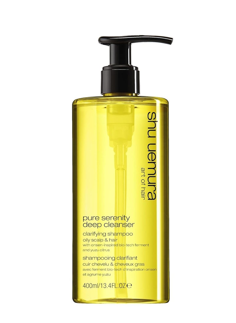 Shu Uemura Pure Serenity Clarifying Shampoo - Removes Dirt and Product Buildup, Balances and Removes Excess Oil