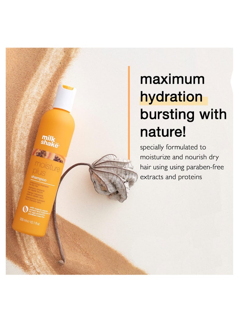 milk_shake Moisture Plus Hydrating and Moisturizing Shampoo for Dry Hair, 1.7 Fl Oz