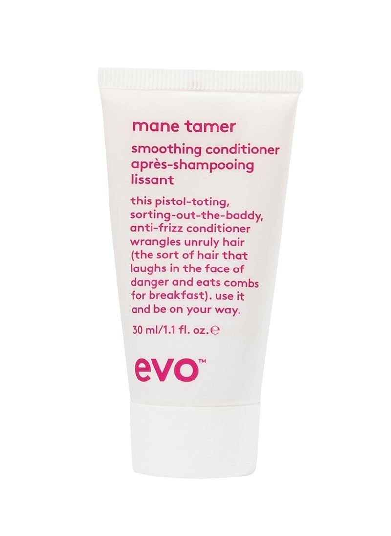 EVO Mane Tamer Smoothing Shampoo - Cleans, Smooths, & Strengthens Hair - Reduces Frizz - Travel Size, 30ml / 1.01fl.oz