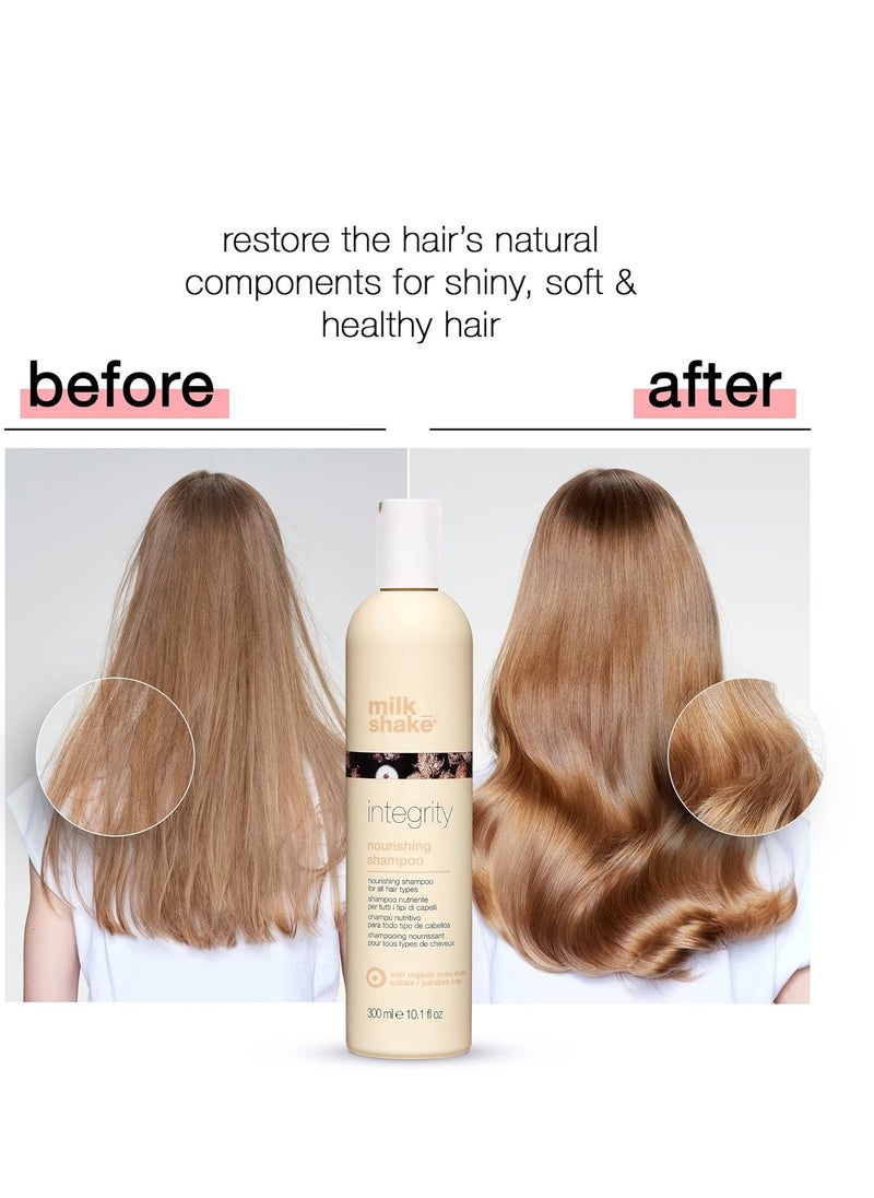 milk_shake Integrity Nourishing Shampoo - Anti Frizz Shampoo With Muru Muru Butter - Paraben And Sulfate Free, 1.7 Fl Oz