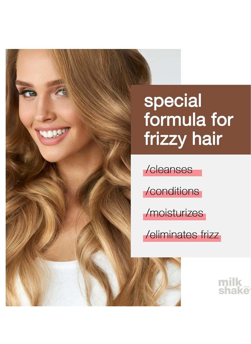 milk_shake Integrity Nourishing Shampoo - Anti Frizz Shampoo With Muru Muru Butter - Paraben And Sulfate Free, 1.7 Fl Oz