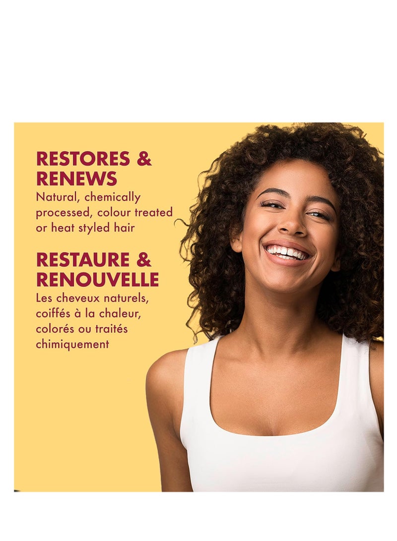 SheaMoisture Strengthen and Restore Shampoo 100% Pure Jamaican Black Castor Oil for Damaged Hair To Cleanse and Nourish Hair 13 oz