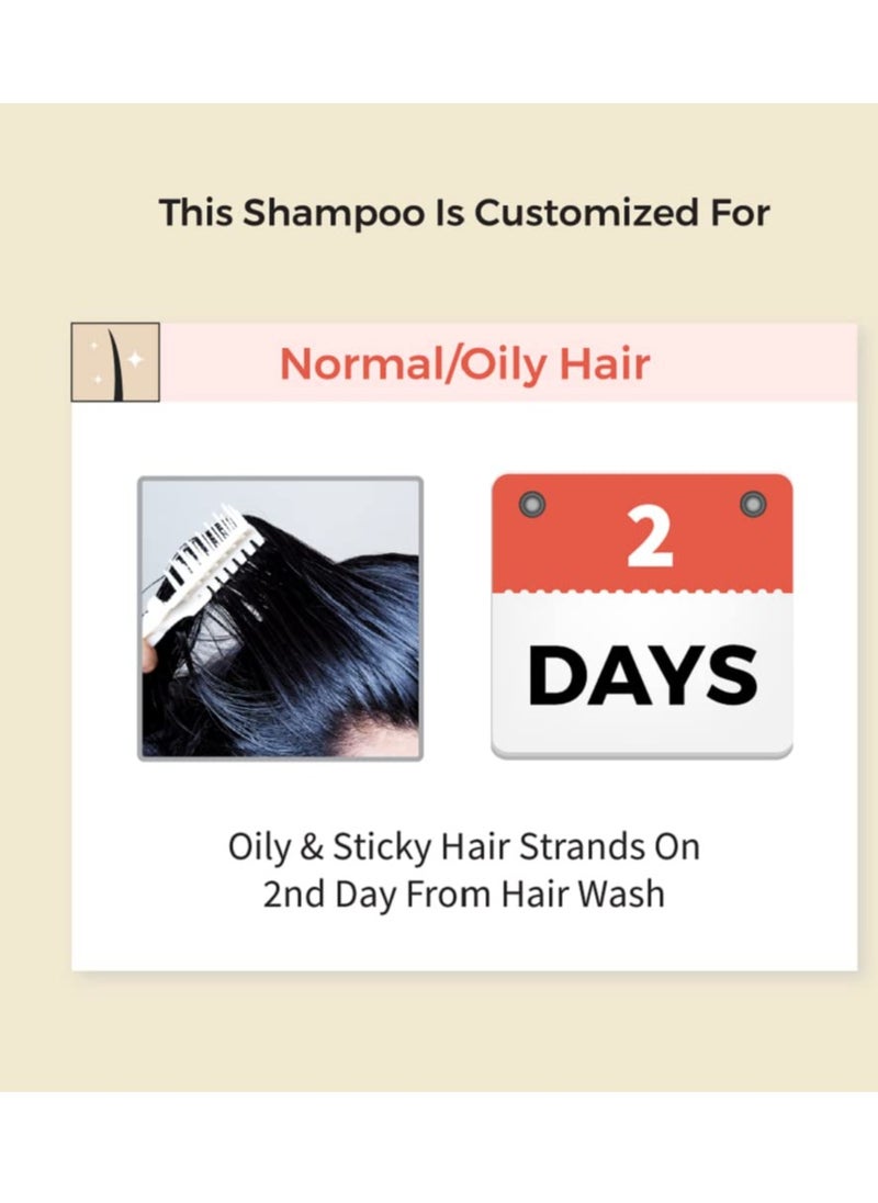 Vedix Dhavath Hairfall Shampoo - For Normal-Oily Hair - Made With With Aloe Vera, Bhringraj, Quinoa - 200ml