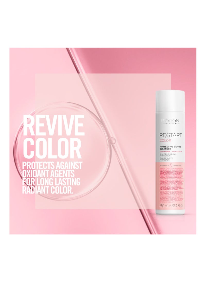Color Protective Gentle Cleanser Shampoo Hair Treatment For Damaged & Coloured Hair To Protect & Enhance Shine 250Ml Unisex