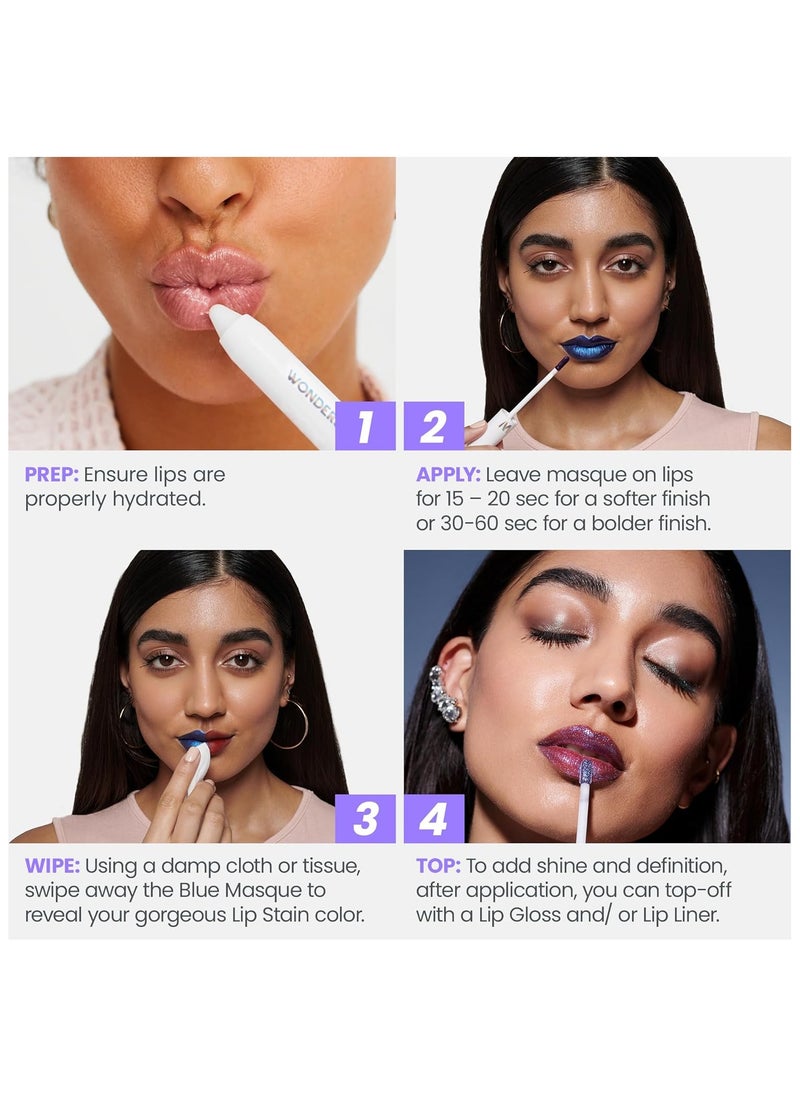 Wonder Blading Lip Stain Peel Off Masque (Whimsical Masque)