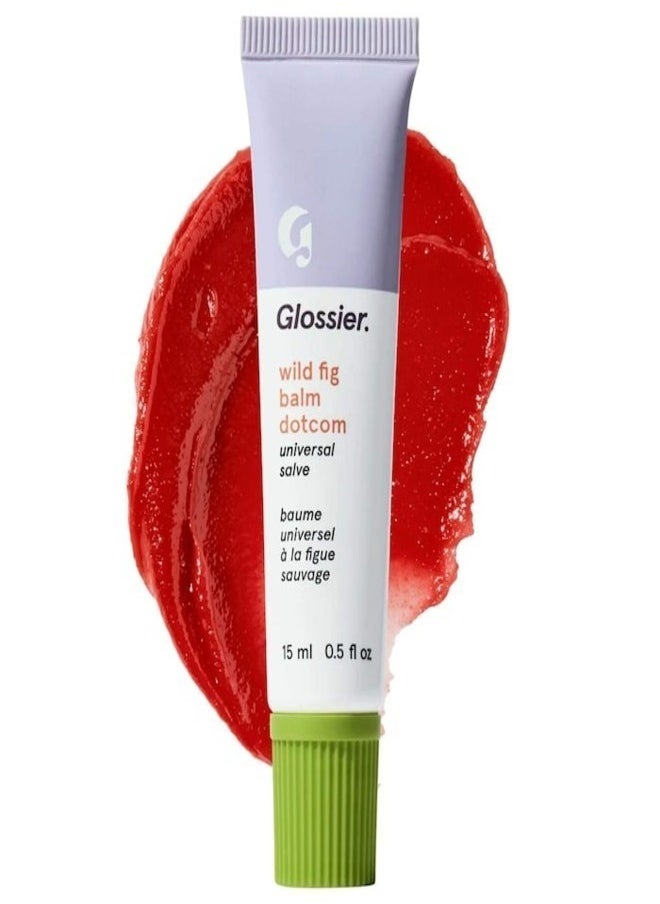Glossier Balm Dotcom Universal Lip Balm & Skin Salve, Wild Fig 15ml - Hydrating & Multipurpose