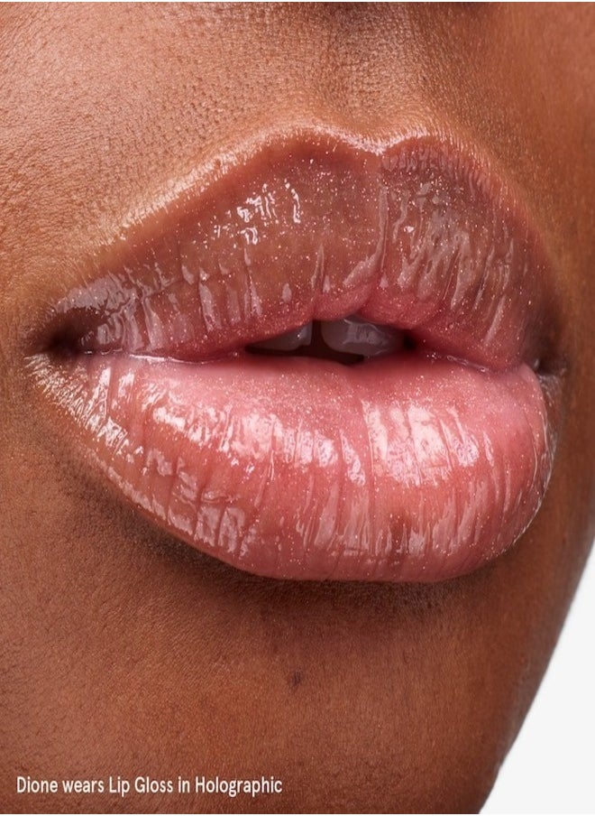 Glossier Ultra Shiny Shimmer Lip Gloss 4.2ml - Holographic - shimmering opalescent , High Gloss Finish