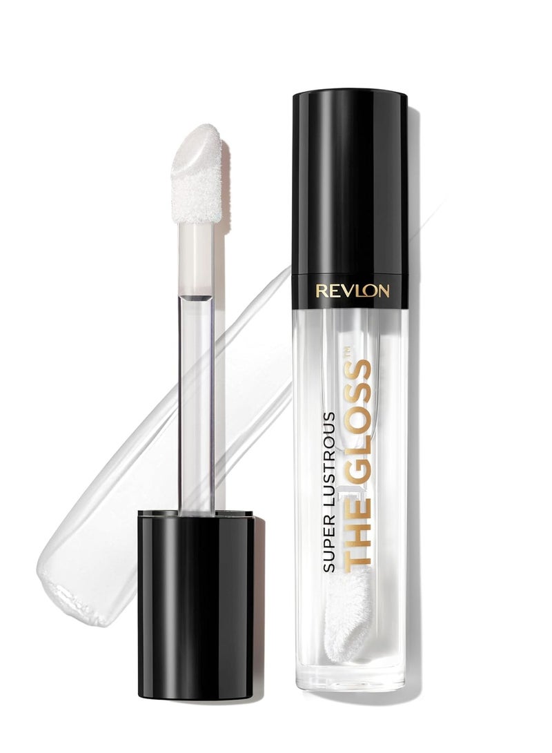 Revlon Super Lustrous Lip Gloss, Non-Sticky, High Shine Finish, 0.13 Oz 306 Taupe Luster