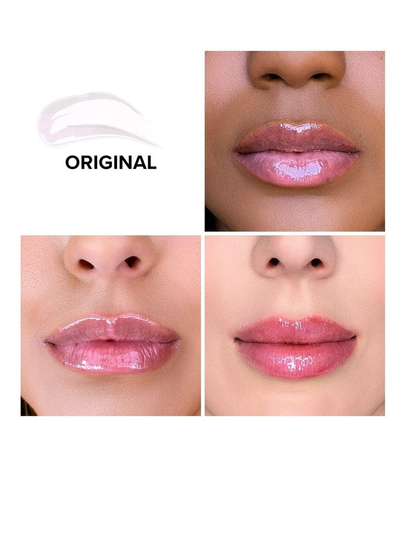 Too Faced Lip Injection Maximum Plump Extra Strength Lip Plumper Gloss | Hydrating + Plumping, 0.14 fl. oz. 01-Original